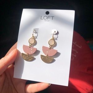 Half Moon Dangle Earrings